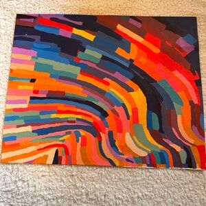Swirly Dimensions!- Handmade Art